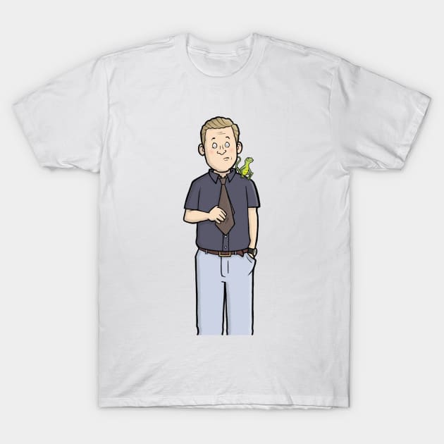 Death in Paradise - Jack Mooney T-Shirt by CarlBatterbee